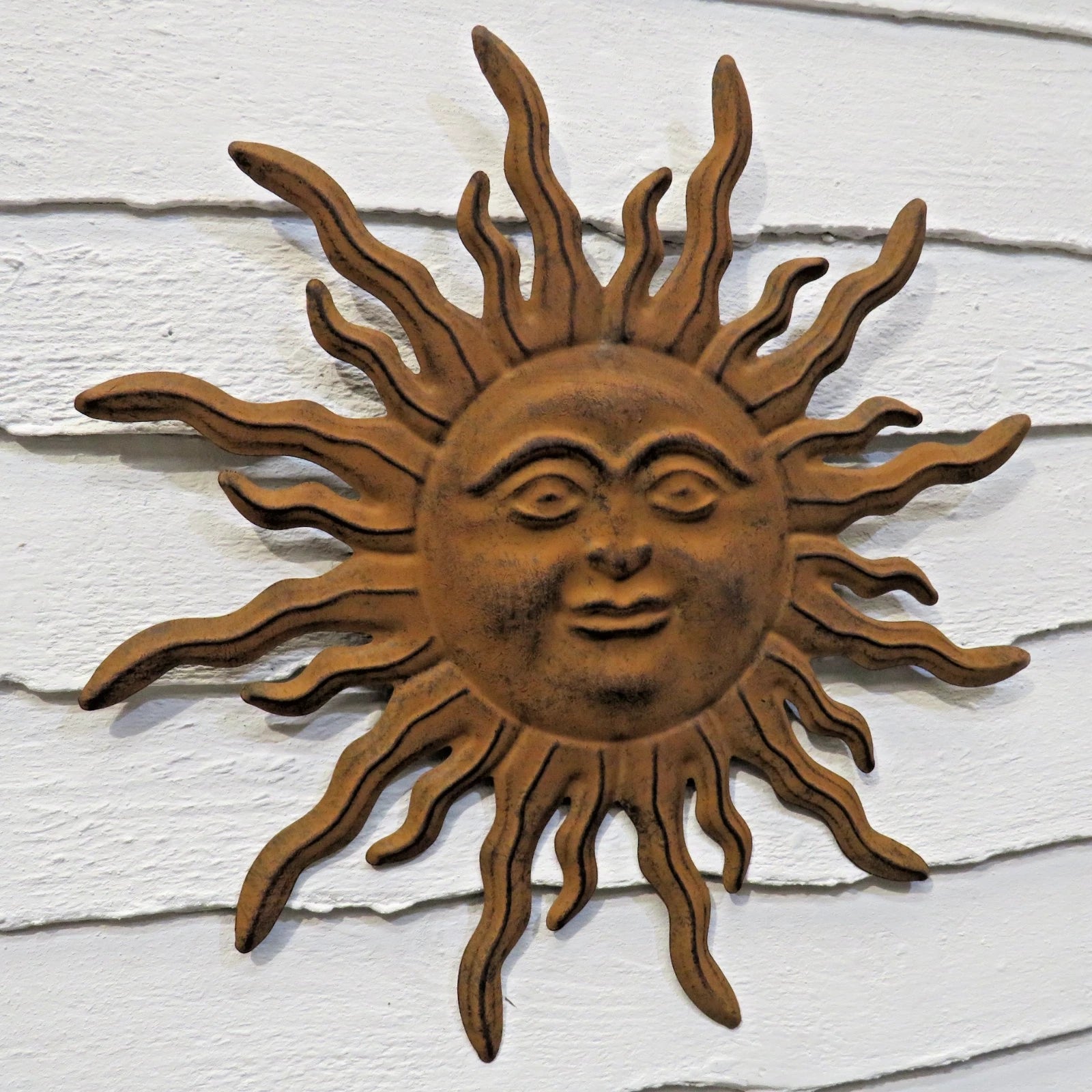 Metal Sun Wall Art — Home & Garden Decor, Unique Gift, Rustic Charm
