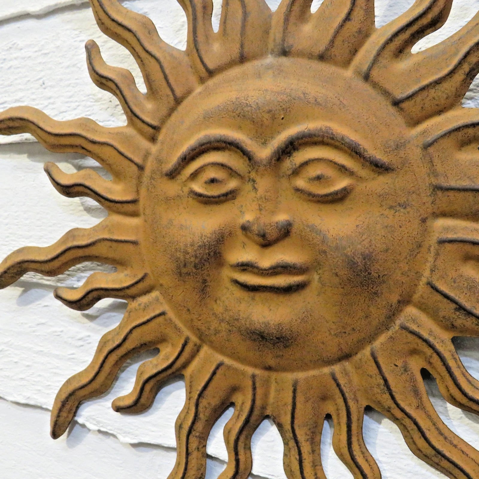 Metal Sun Wall Art — Home & Garden Decor, Unique Gift, Rustic Charm