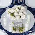 16" Wide Round Mirrors — Party Wedding Centerpieces Wall Table Decorating