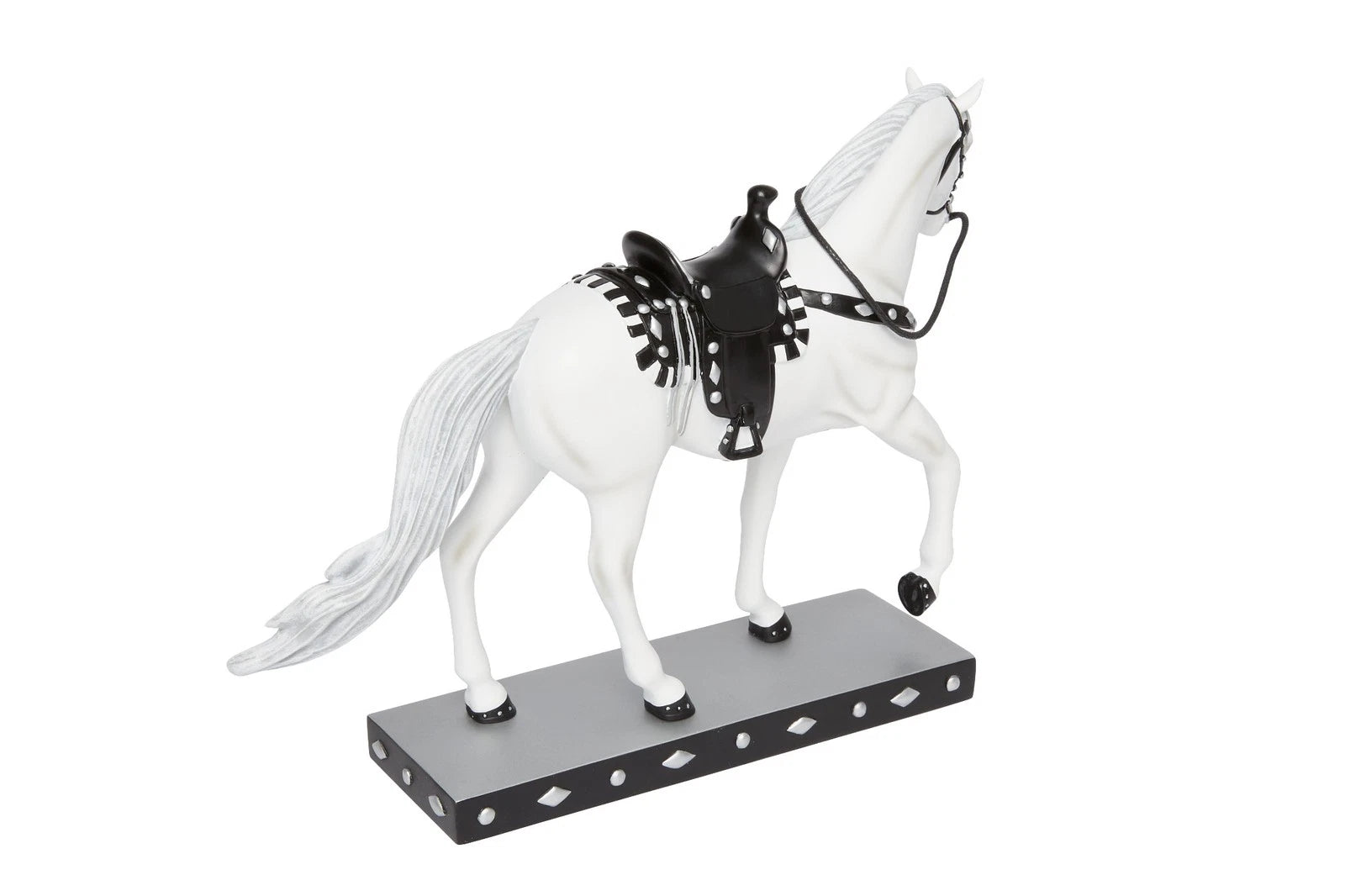 Enesco the Trail of Painted Ponies White Beauty Horse Figurine 2.5 Inch