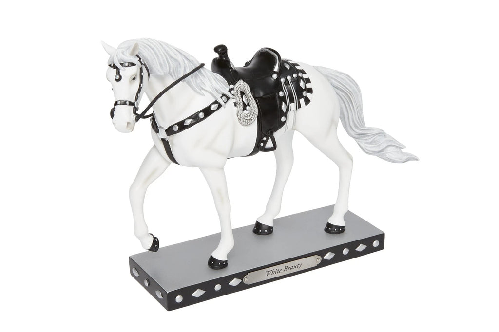 Enesco the Trail of Painted Ponies White Beauty Horse Figurine 2.5 Inch
