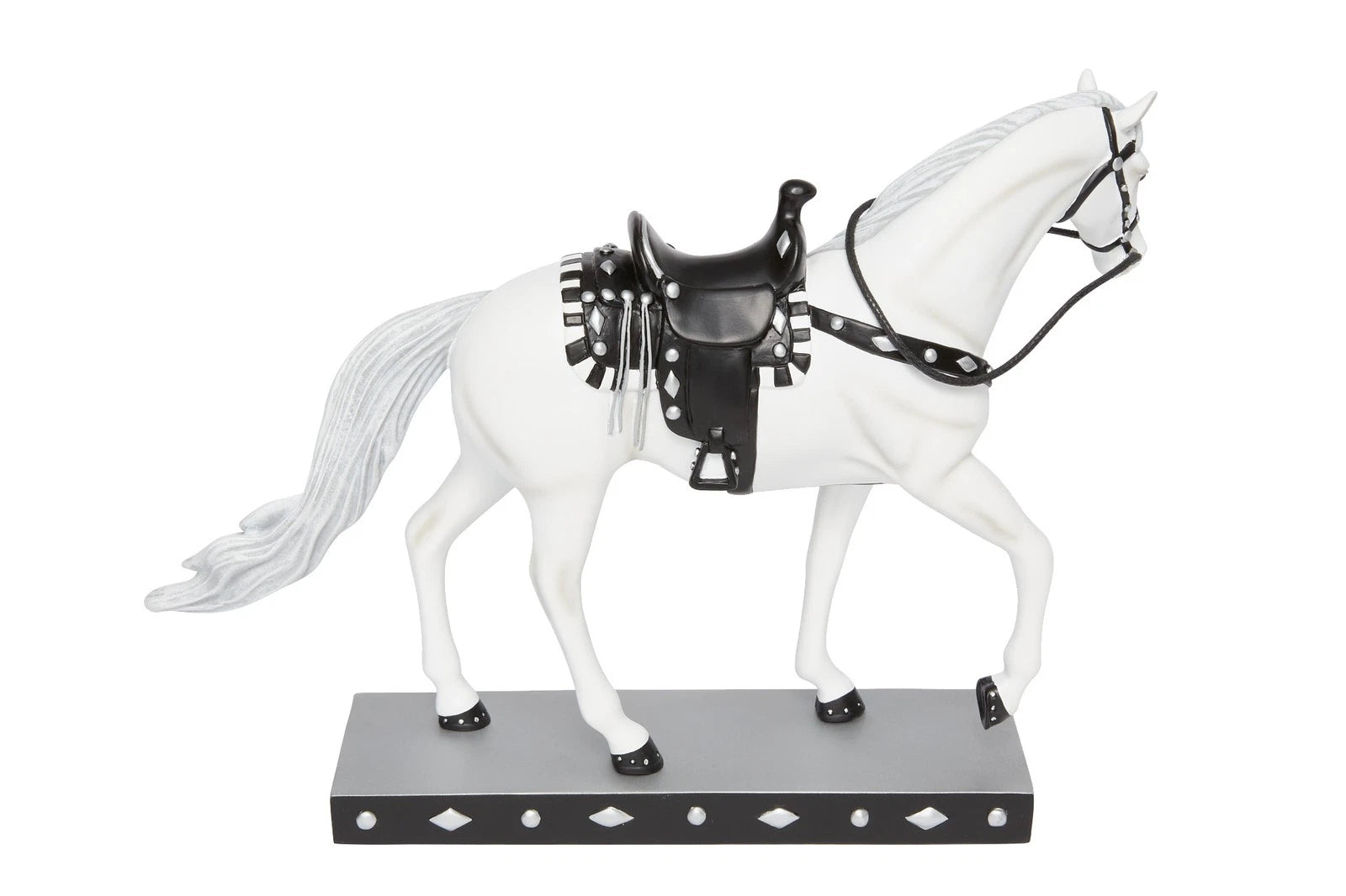 Enesco the Trail of Painted Ponies White Beauty Horse Figurine 2.5 Inch