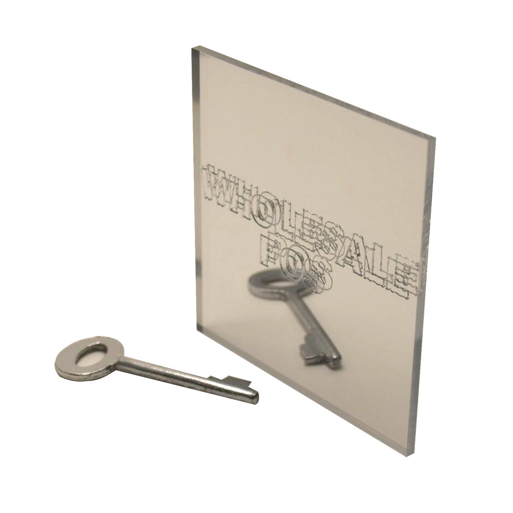 Acrylic Mirror Perspex Sheet — Plastic Gym Dance Studio With & Without Holes