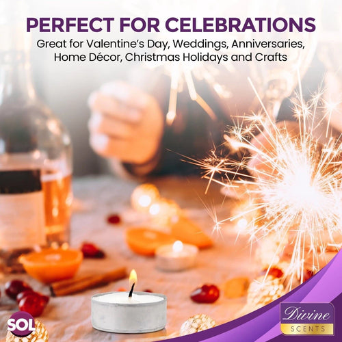 15-150pk Tea Lights White Unscented Candles — 3.5 Hour Night T Lights