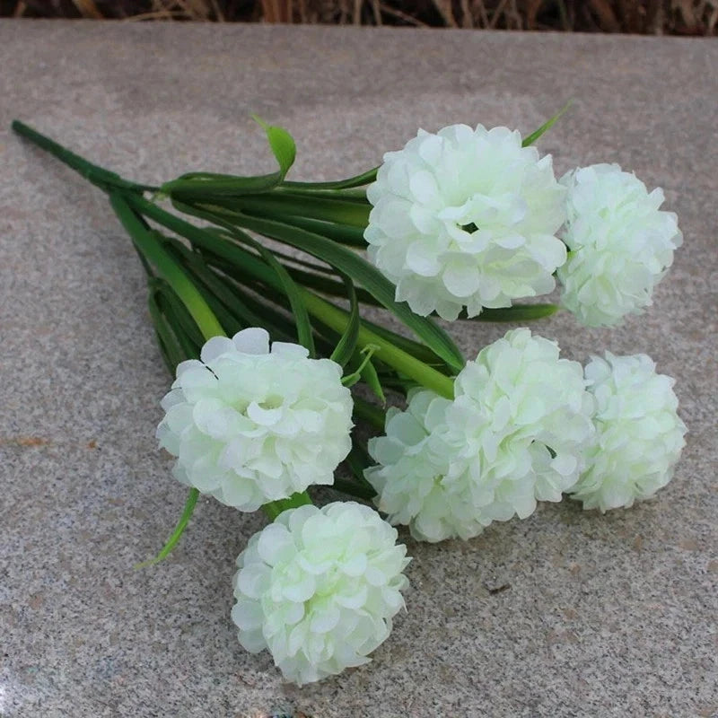 Artificial Flowers Silk Fake Plants UV Resistant — Home In/Outdoor Garden Decor