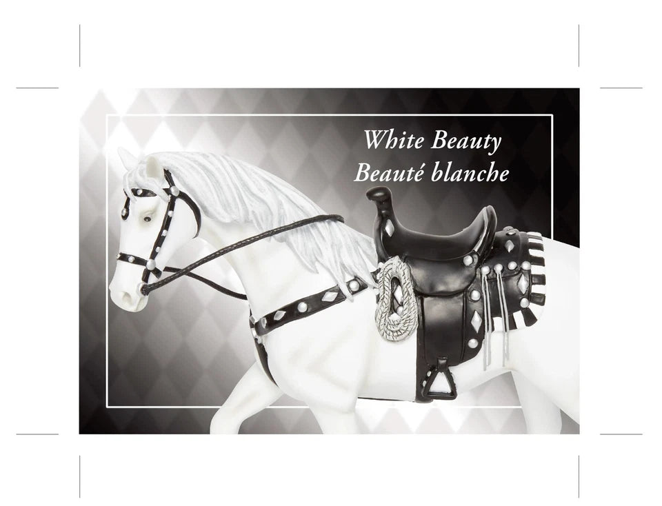 Enesco the Trail of Painted Ponies White Beauty Horse Figurine 2.5 Inch